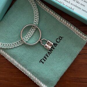 Tiffany & Co. Lock Charm Ring